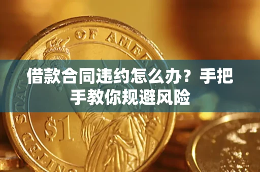 武汉借款合同违约怎么办？手把手教你规避风险