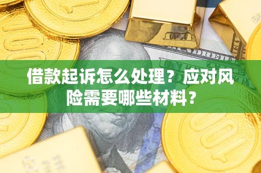武汉借款起诉怎么处理？应对风险需要哪些材料？