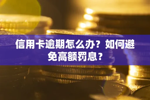 武汉信用卡逾期怎么办？如何避免高额罚息？