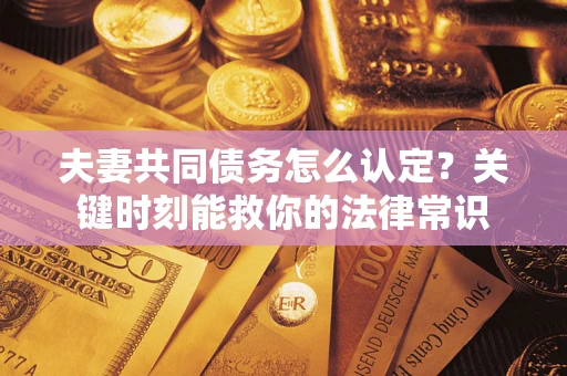 武汉夫妻共同债务怎么认定？关键时刻能救你的法律常识